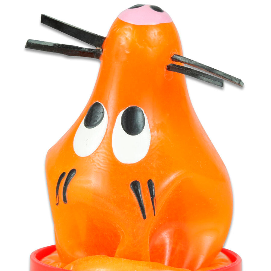 CONDOMERIE - FOX KLEBE HANDBEMALTE, AUSGEFALLENE KONDOME