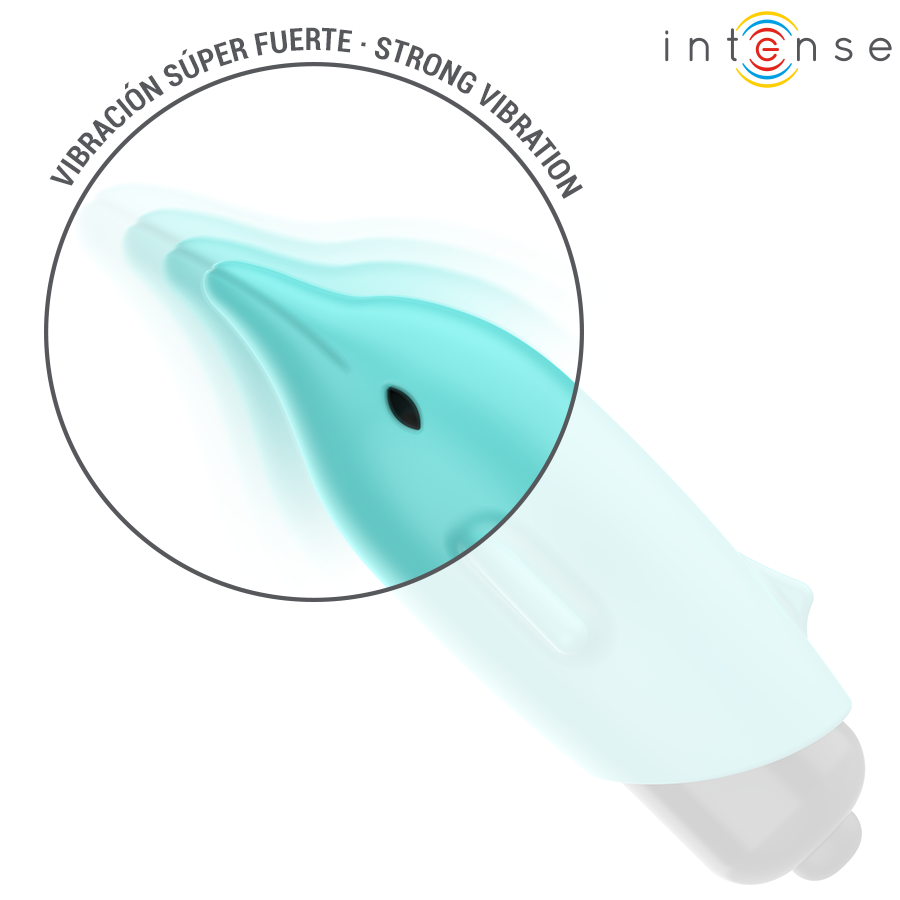 INTENSE - ECHO VIBRATIONSBALL BLAUER DELFIN 8 X 4,7 CM