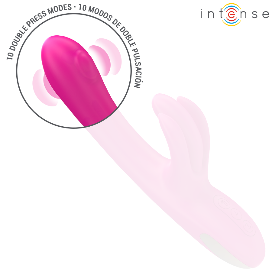 INTENSE - BRITNEY MULTIFUNKTIONALER HASENVIBRATOR 23 CM PINK