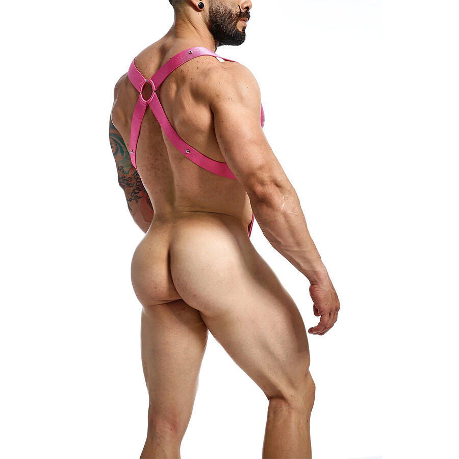 MOB - CROSS-BACK HARNESS DNGEON PINK ONE SIZE