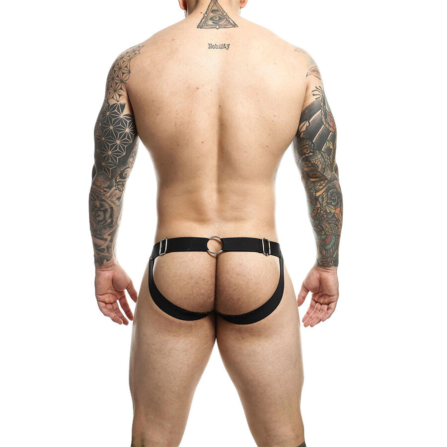 MOB - ROTER DNGEON JOCKSTRAP MIT KETTEN, EINHEITSGRÖSSE