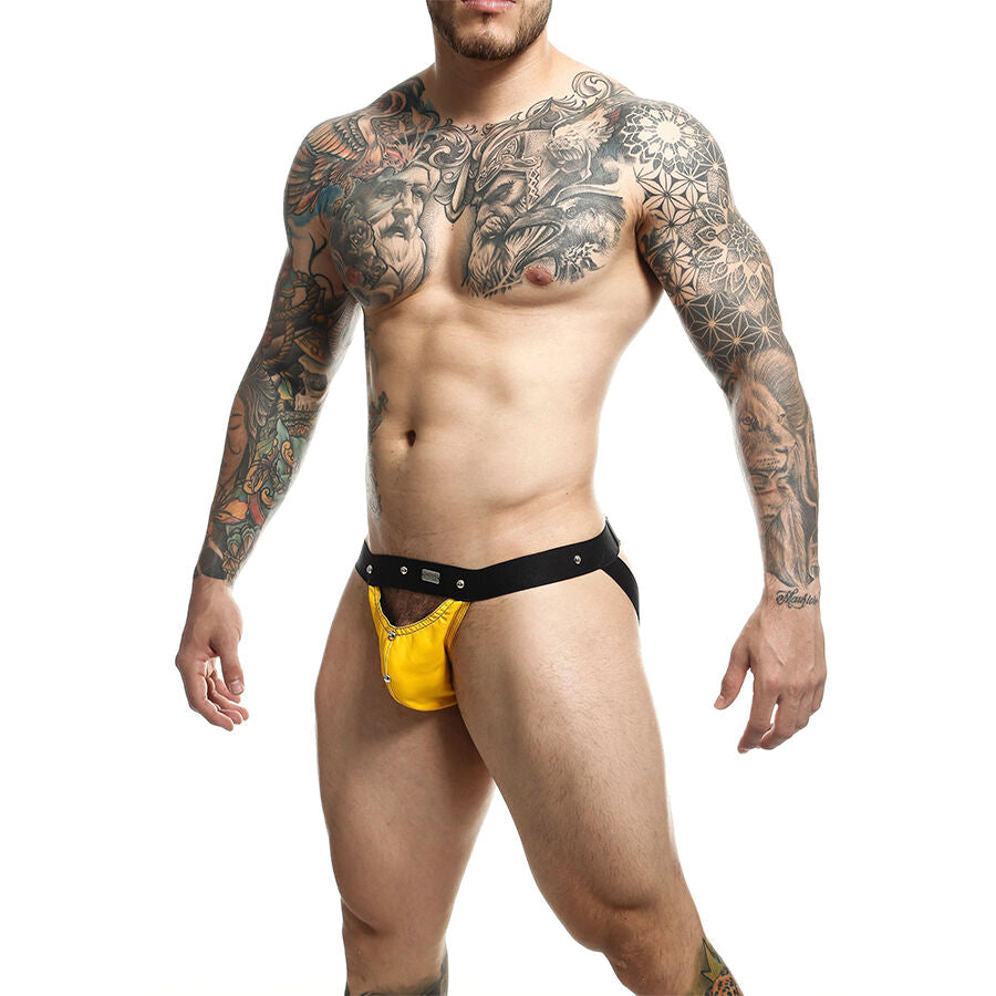 MOB – DNGEON GELBER SPORTSMAN JOCKSTRAP, EINE GRÖSSE