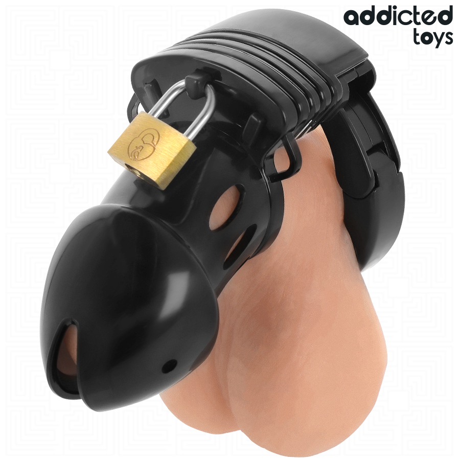 ADDICTED TOYS LOCKED - 7,5 CM TIEFER KEUSCHHEITSKÄFIG FÜR DEN PENIS