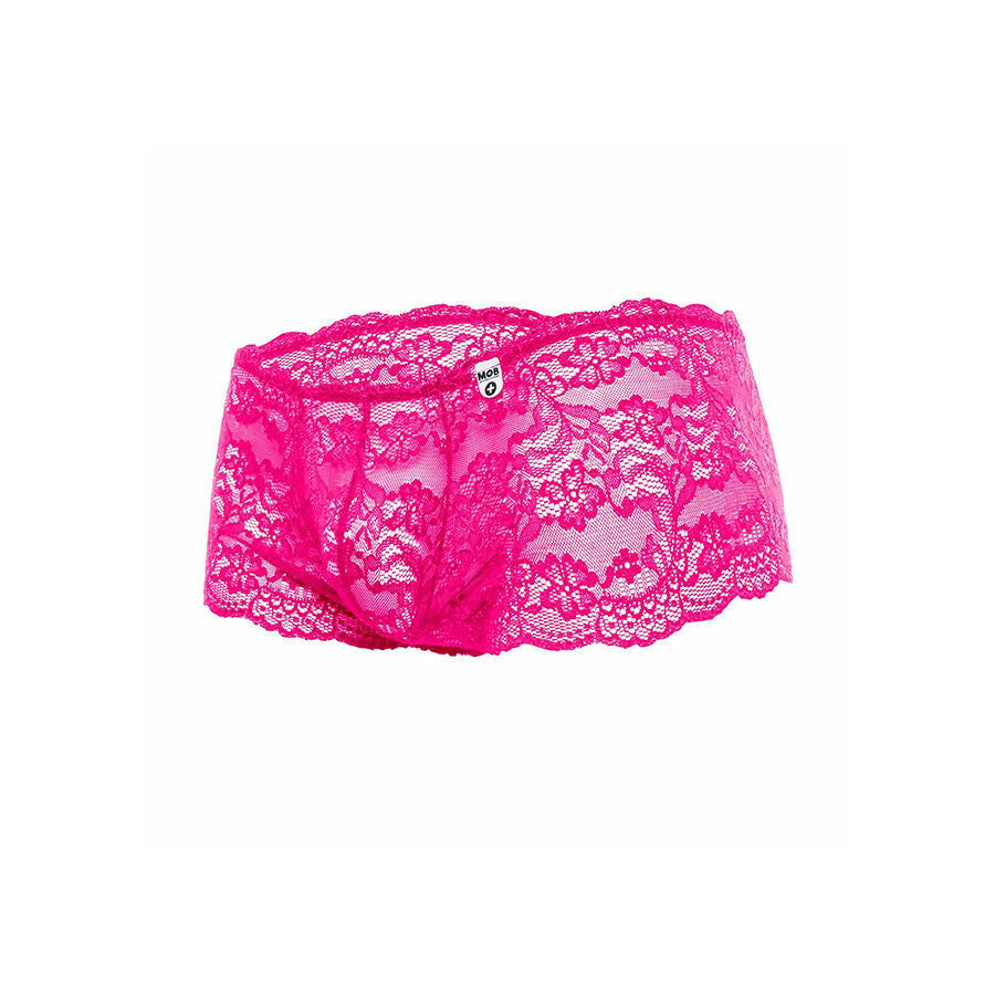 MOB - Boxershorts aus rosa Spitze, Größe L/XL
