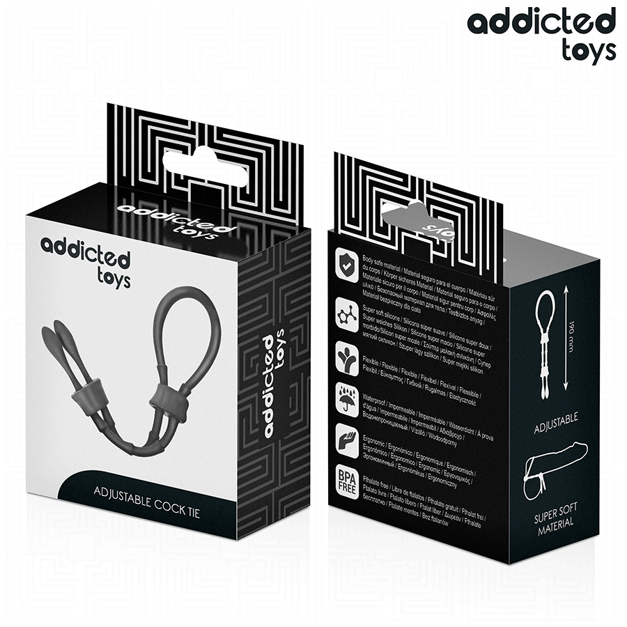 ADDICTED TOYS - VERSTELLBARES SILIKON-PENISSEIL