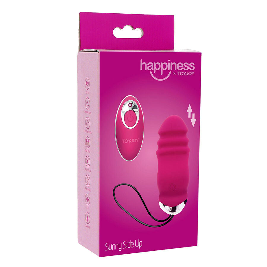 TOYJOY - HAPPINESS SONNEN-VIBRATOR MIT AUF- UND AB-ANLAGE, FUCHSIA, FERNBEDIENUNG