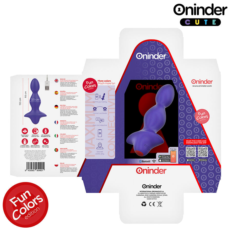 ONINDER CUTE – VIBRIERENDER ANALDILATOR LOVE BUTT – KOSTENLOSE WELTWEITE APP