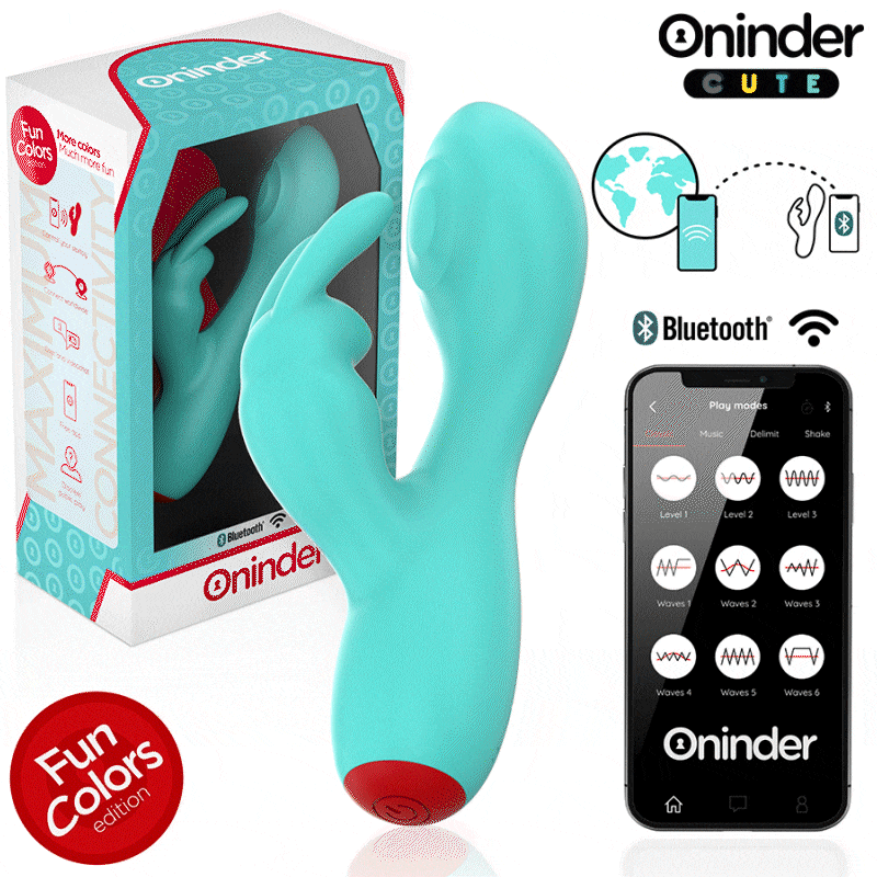 ONINDER CUTE - LOVE BUNNY G-SPOT-KLITORALISIERER - KOSTENLOSE WELTWEITE APP