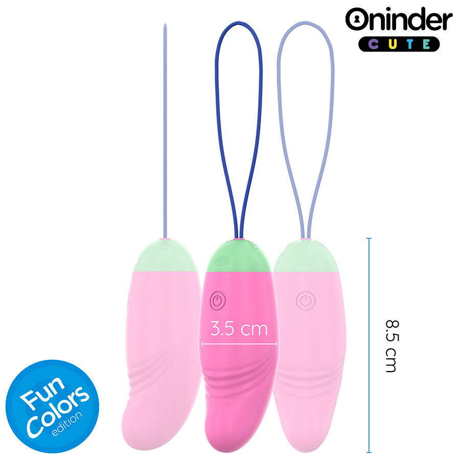 ONINDER CUTE - 360° VIBRIERENDES UND ROTIERENDES SILIKON-EI - KOSTENLOSER WELTWEITER APP-VERSAND
