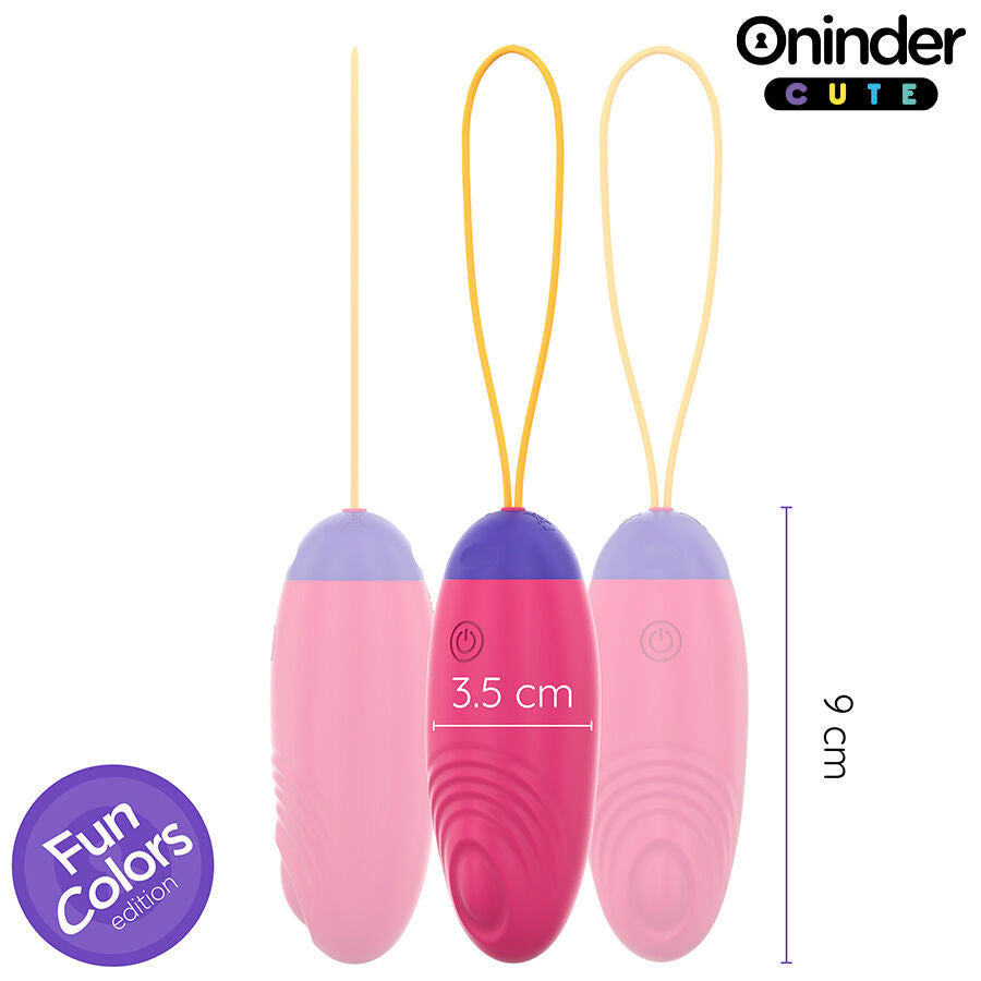 ONINDER CUTE – VIBRIERENDES UND LIEBEVOLLES SILIKON-EI – KOSTENLOSE WELTWEIT ENTHALTENE APP