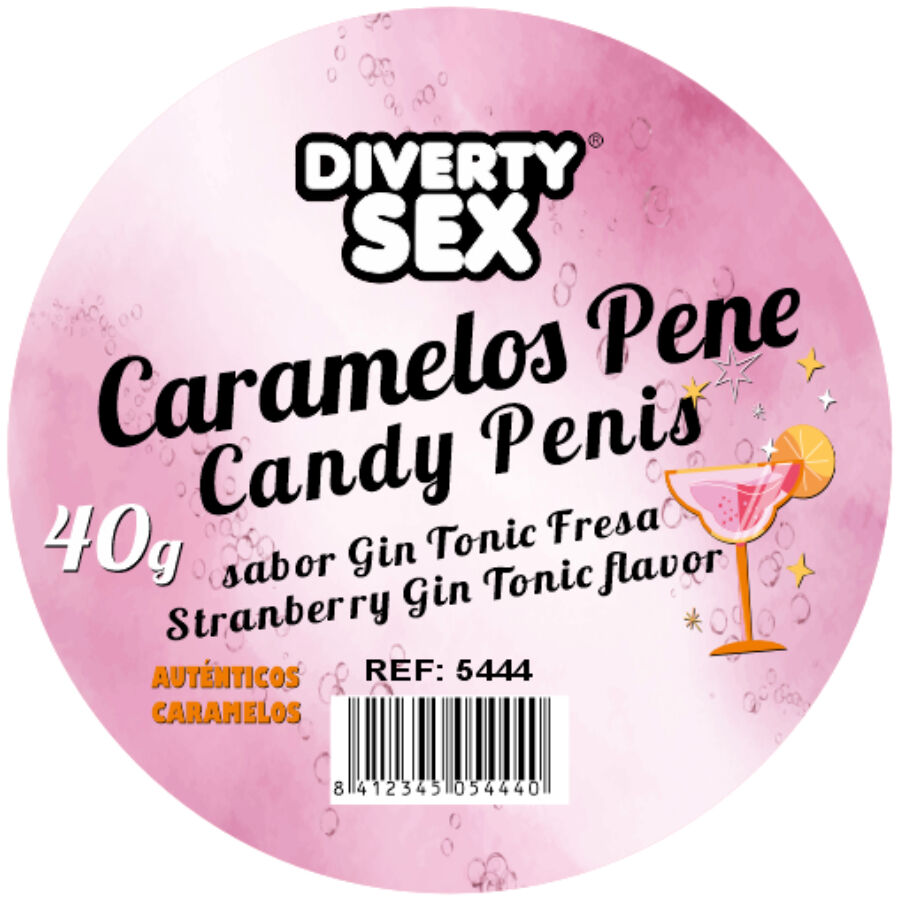 DIABLO PICANTE – 20 GIN &amp; TONIC-PENIS-BONBONS