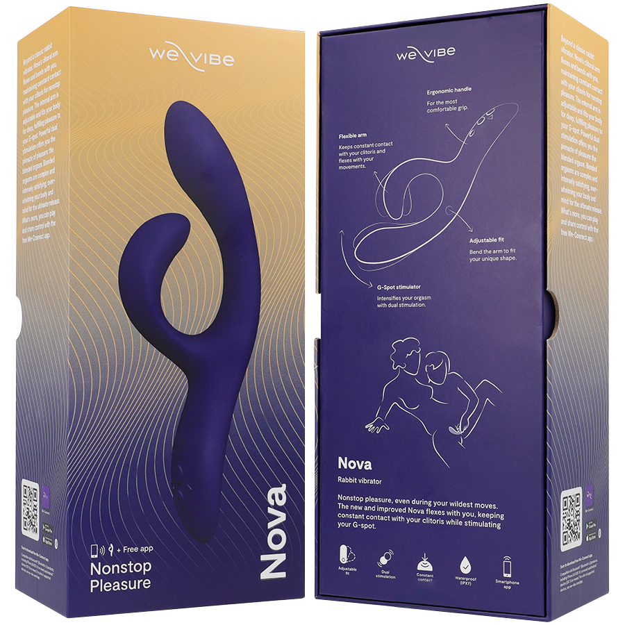 WE-VIBE - NOVA 3 HASE-VIBRATOR NACHTBLAU