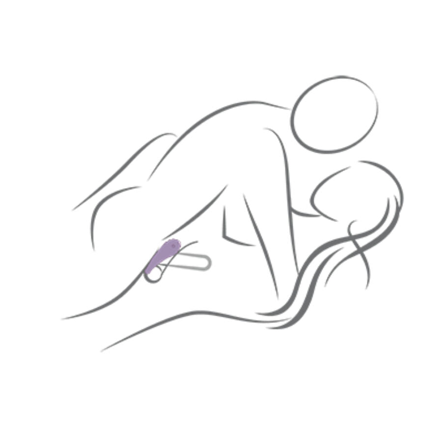 ROCKS-OFF - VIBRIERENDER PENISRING SPIRE BLACK