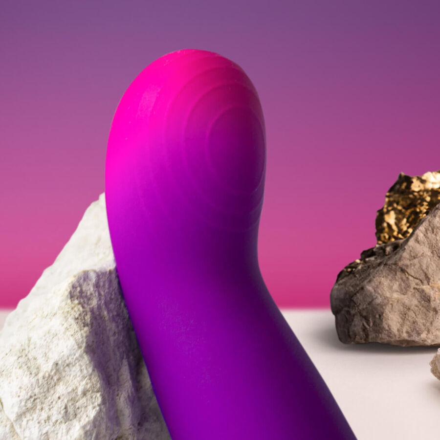 ROCKS-OFF - GLOW GIRL VIBE DISKRET-VIOLETTIERTER VIBRATOR IN VIOLETT FÜR DEN G-PUNKT