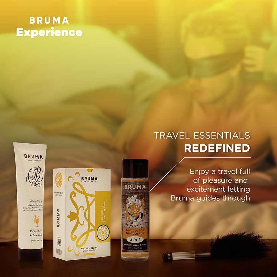 Kit Érotique Tentation Douce Vibro-Orgasmique 3 Saveurs - Bruma