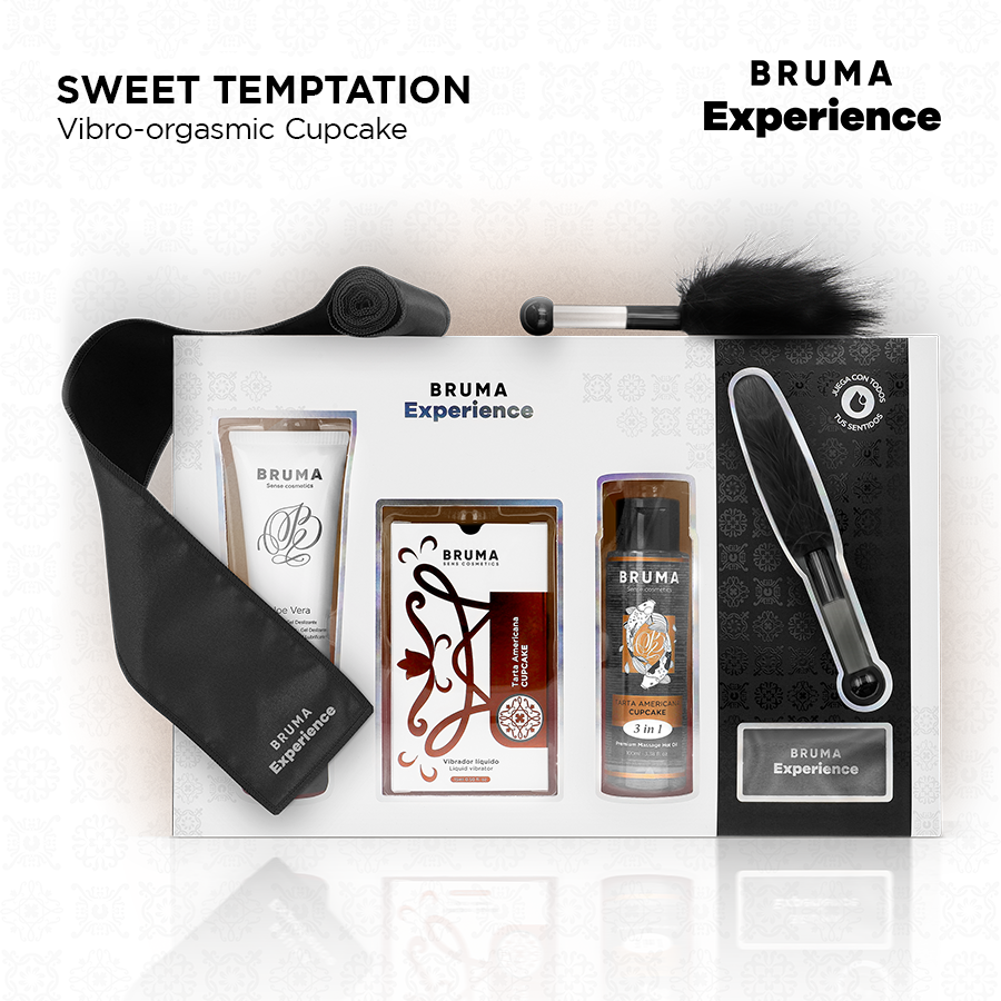 Kit Érotique Tentation Douce Vibro-Orgasmique 3 Saveurs - Bruma