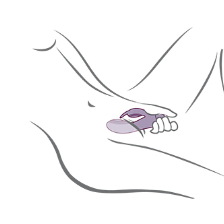 ROCKS-OFF - GLO-GIRL LILA HASE VIBRATOR