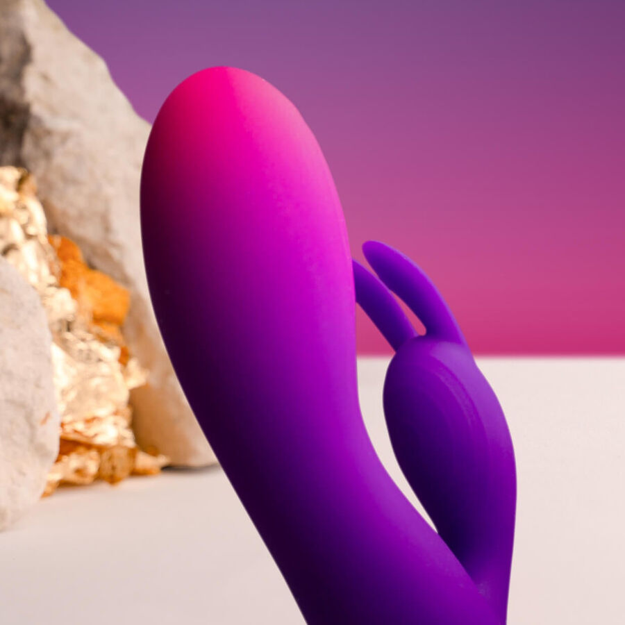 ROCKS-OFF - GLO-GIRL LILA HASE VIBRATOR