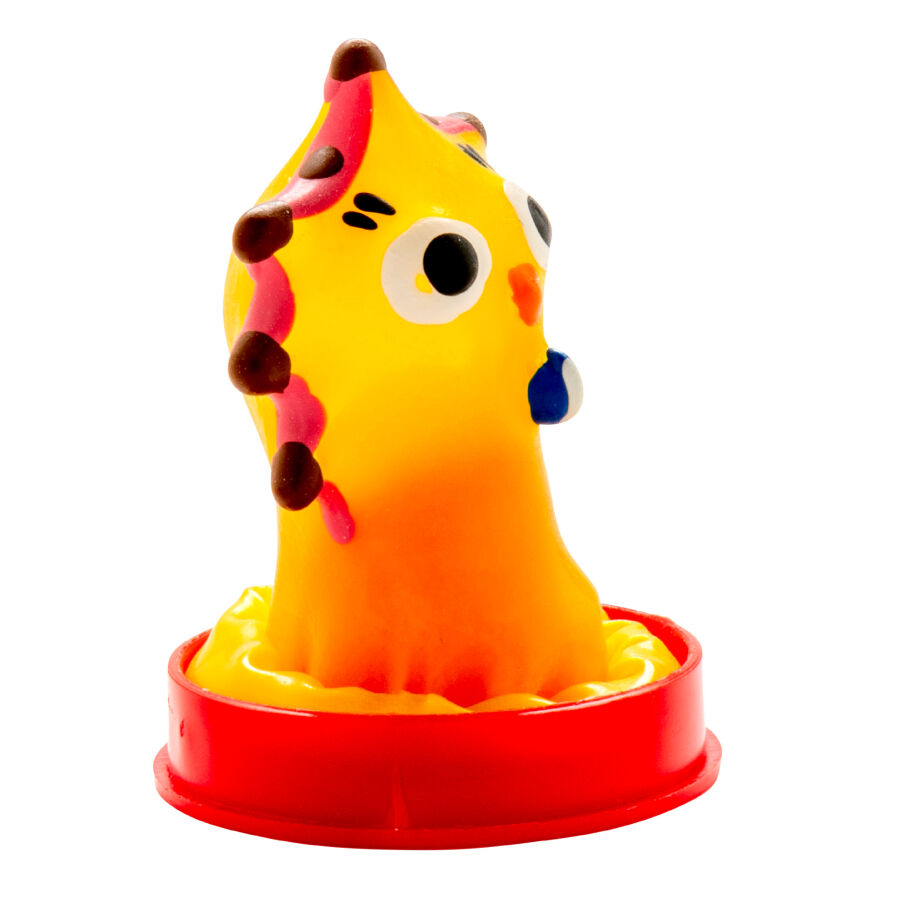 CONDOMERIE - HANDBEMALTE, AUSGEFALLENE KONDOME SCHWESTER