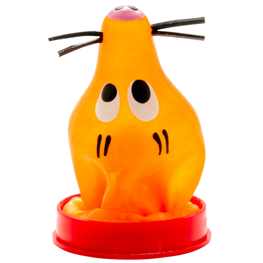 CONDOMERIE - FOX KLEBE HANDBEMALTE, AUSGEFALLENE KONDOME