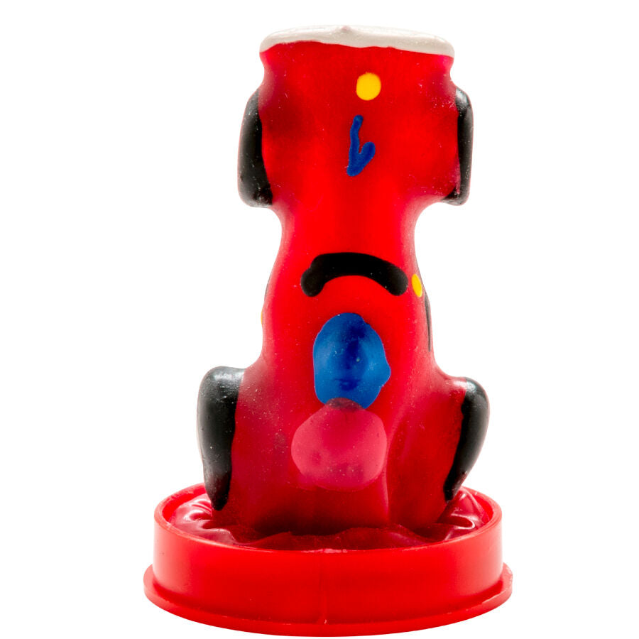 CONDOMERIE – AUSGEFALLENE, HANDBEMALTE KONDOMS IN FORM EINES RENNWAGENS