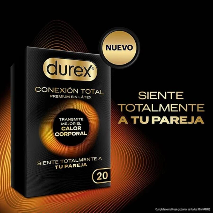 Préservatifs Durex Total Connection - Ultra Fin Sans Latex Nitrile