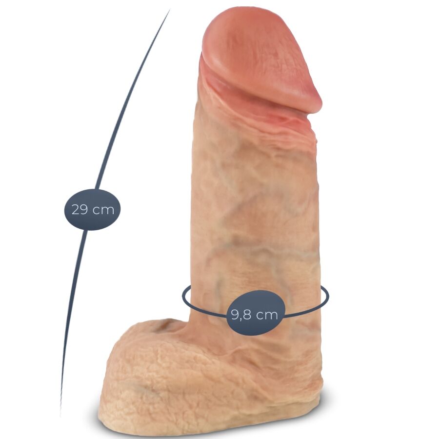 SILEXD - MODELL 1 REALISTISCHER PENIS AUS EXTREMEM PREMIUM SILIKON 28 CM