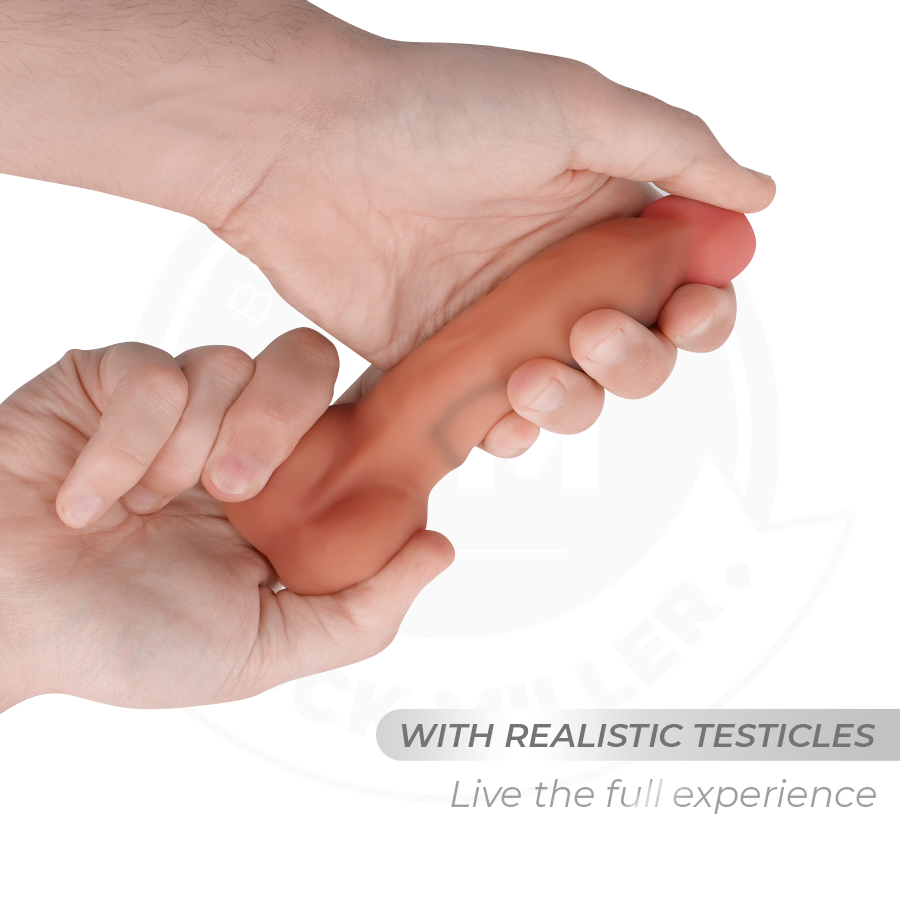 COCK MILLER - HYPERREALISTISCHER BEWEGLICHER DILDO 14,8 CM