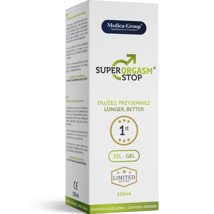 MEDICA GROUP – SUPER ORGASMUS-STOPP-INTIMGEL FÜR MÄNNER 150 ML