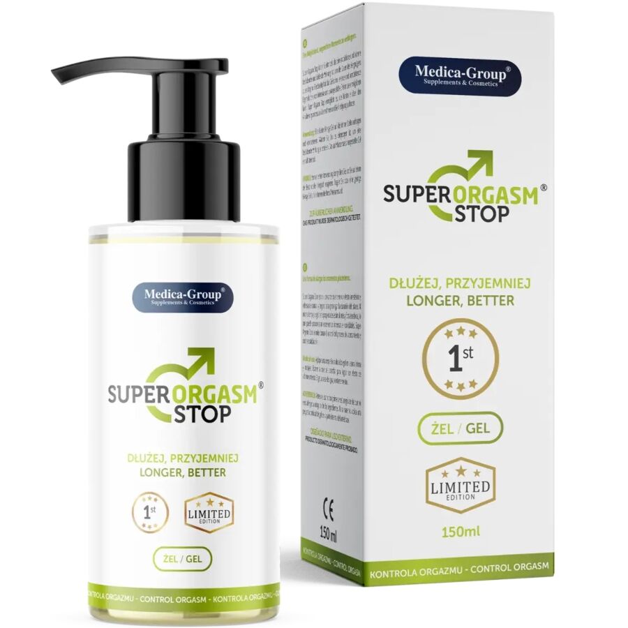 MEDICA GROUP – SUPER ORGASMUS-STOPP-INTIMGEL FÜR MÄNNER 150 ML
