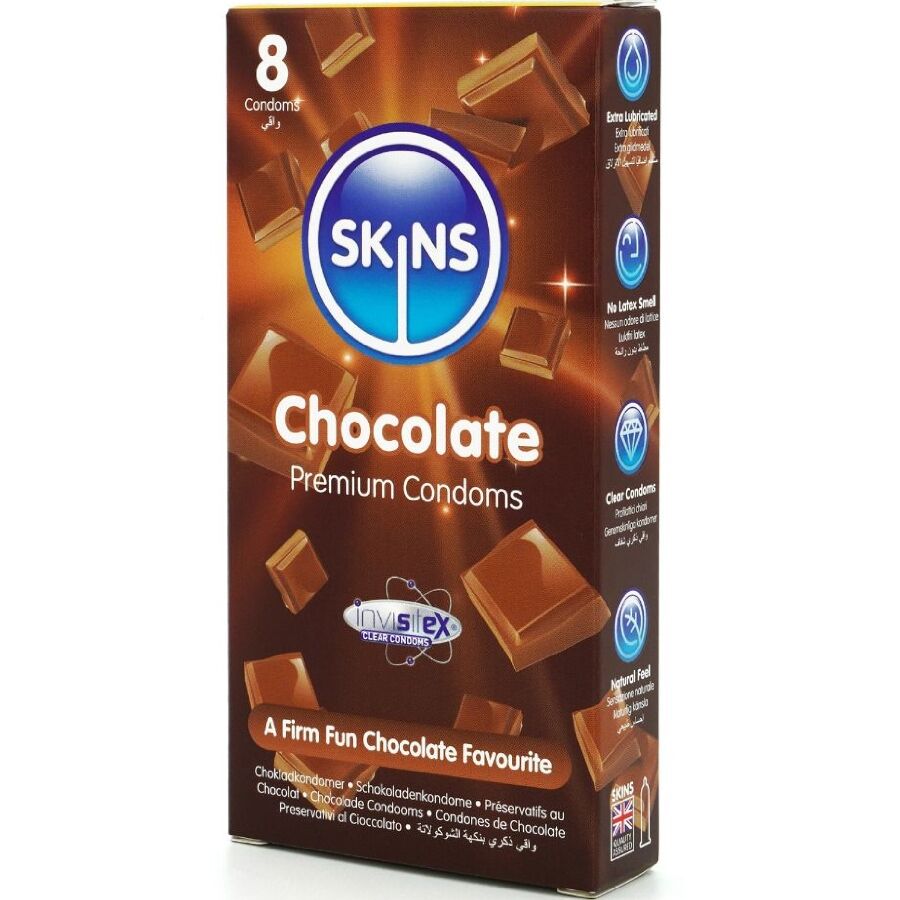SKINS - 8er-Pack Premium-Schokoladenkondome