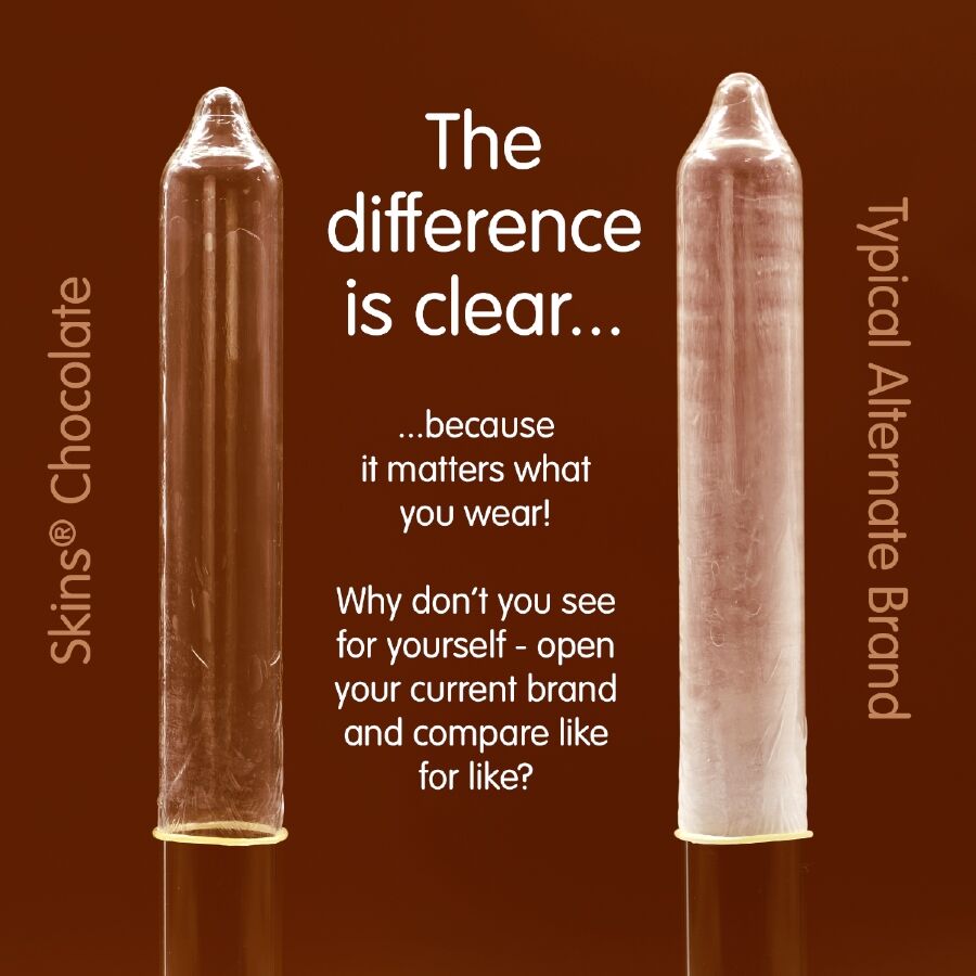 SKINS - 8er-Pack Premium-Schokoladenkondome