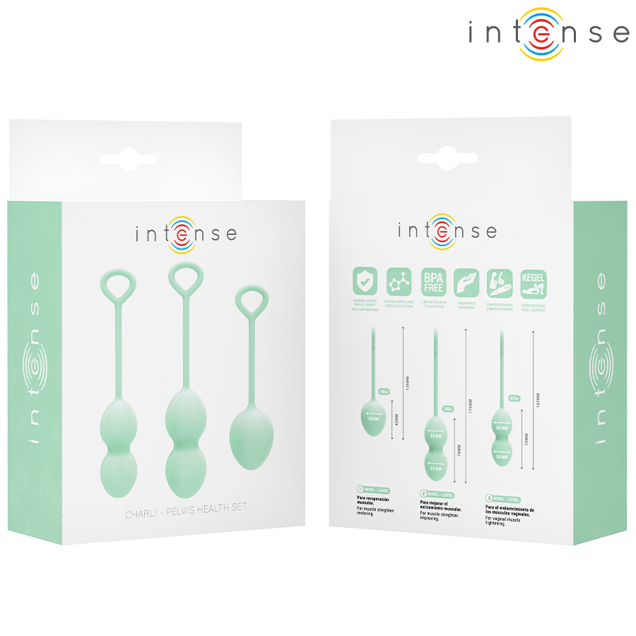 INTENSE - HELLGREEN CHARLI KEGEL BALL KIT