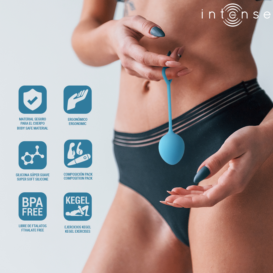 INTENSE - CHARLI KEGEL BALL SET BLAU