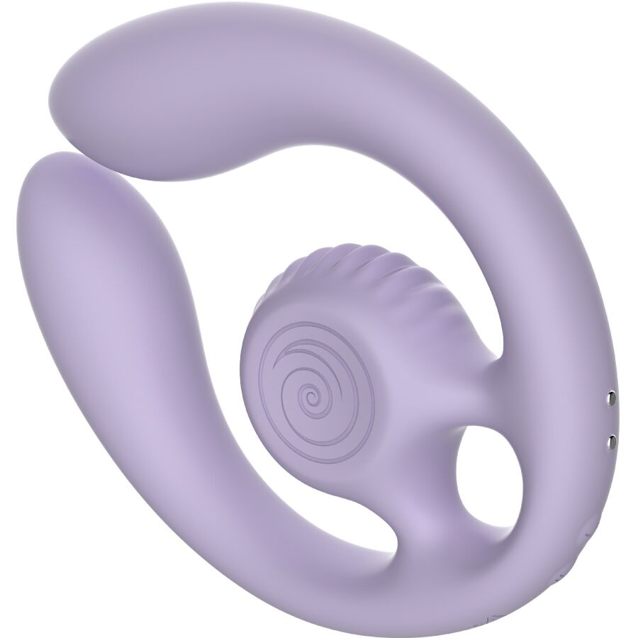 SNAIL VIBE - GIZI DUO PAARSTIMULATOR MIT FERNBEDIENUNG, LILA