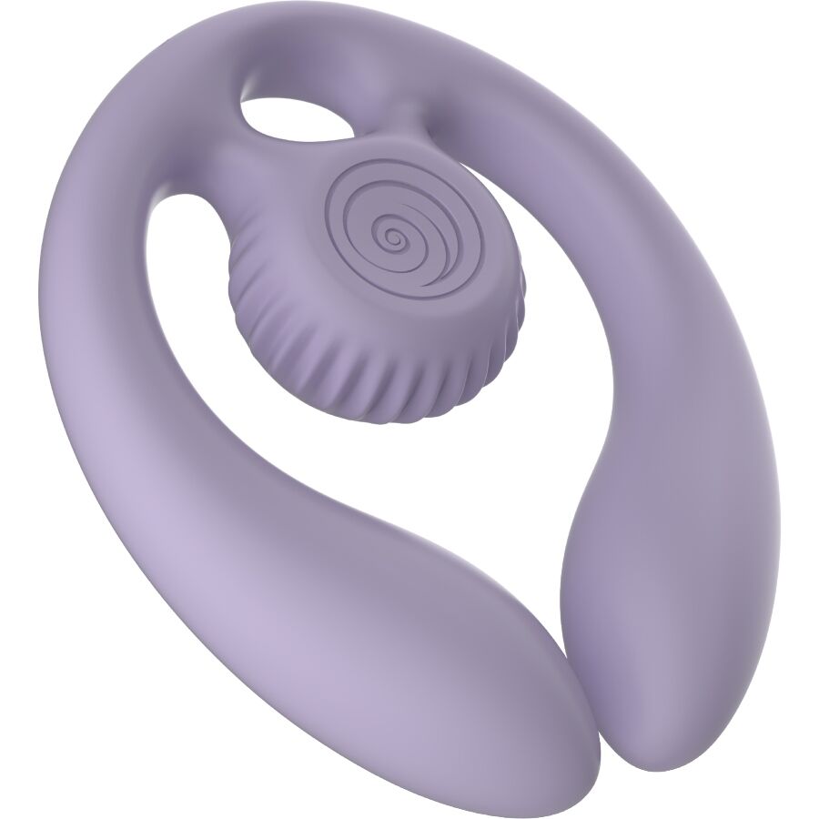 SNAIL VIBE - GIZI DUO PAARSTIMULATOR MIT FERNBEDIENUNG, LILA