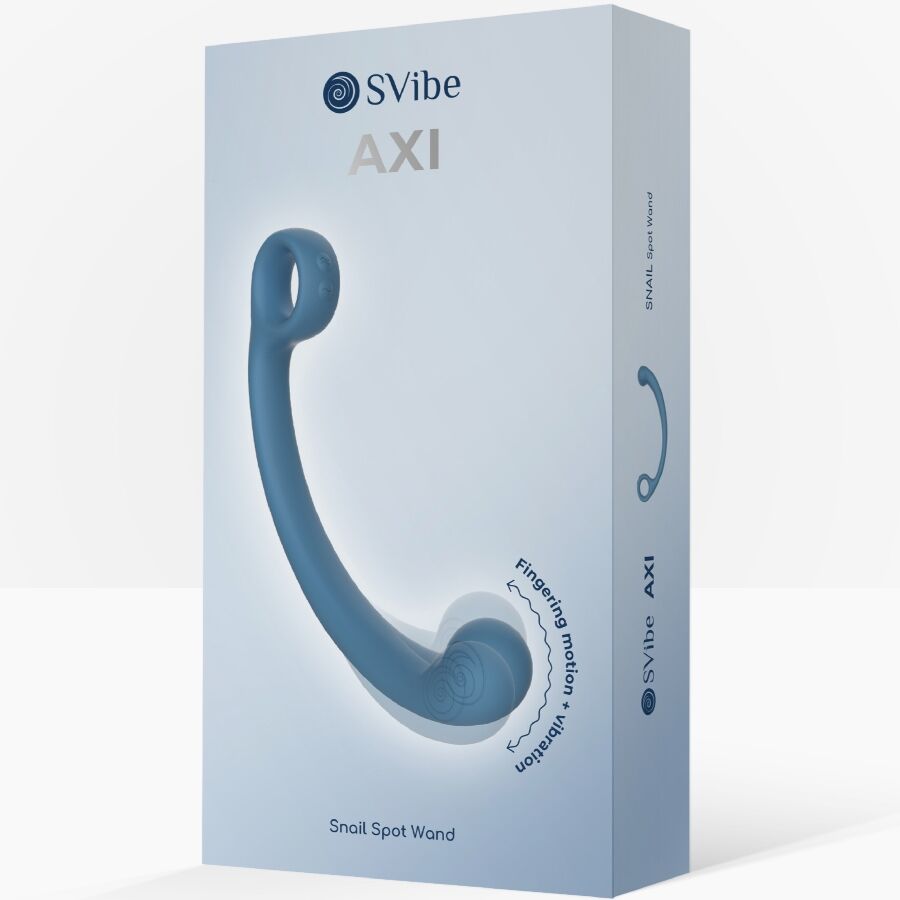 SNAIL VIBE - AXI BLUE VIBRIERENDER MASSAGESTAB