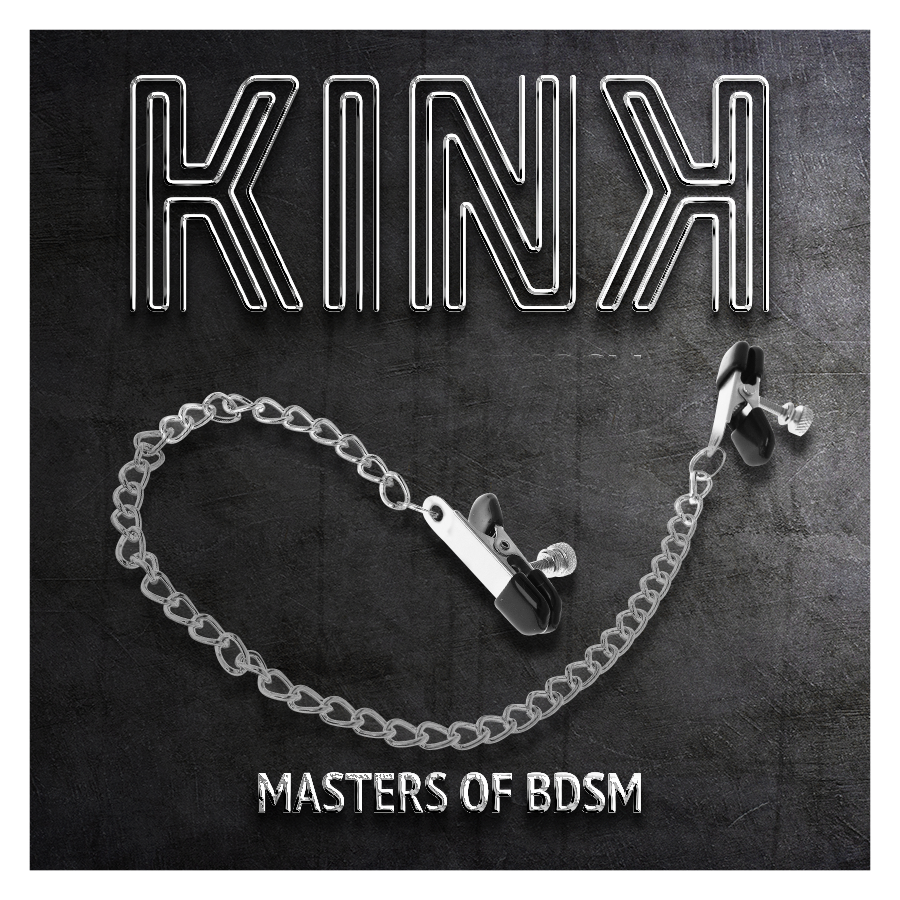 KINK - TAMELON CLIPS FLACHE SILBERKETTE 34 CM