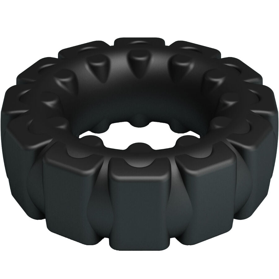 Cockring Laiden Modèle 5 Silicone Souple Ajustable - Crazy Bull