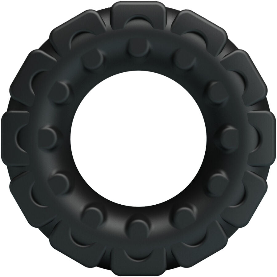 Cockring Laiden Modèle 5 Silicone Souple Ajustable - Crazy Bull