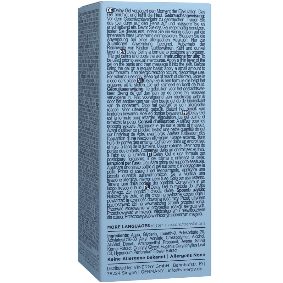 Sprühgröße – Verzögerungsgel 50 ml