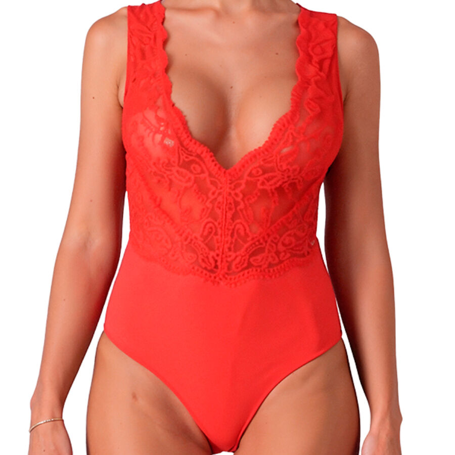 PASSION - EVALIE RED BODYBUDY L/XL