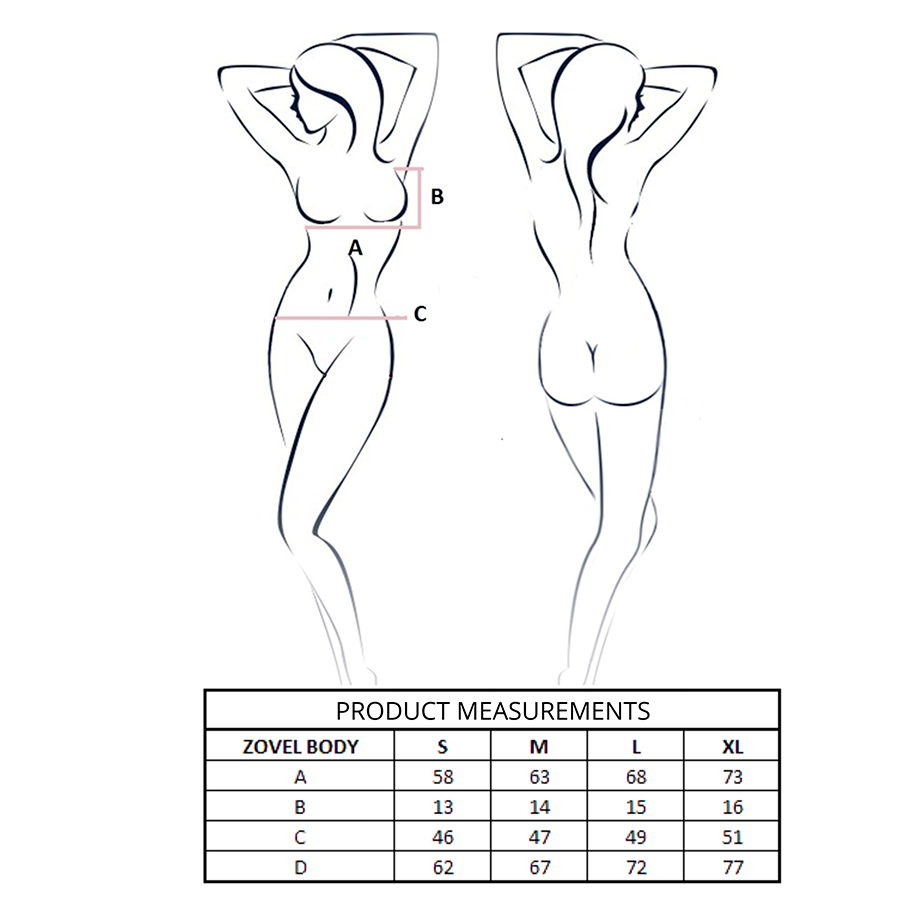 PASSION - ZOVEL BODYSUIT HELLGRAU L/XL