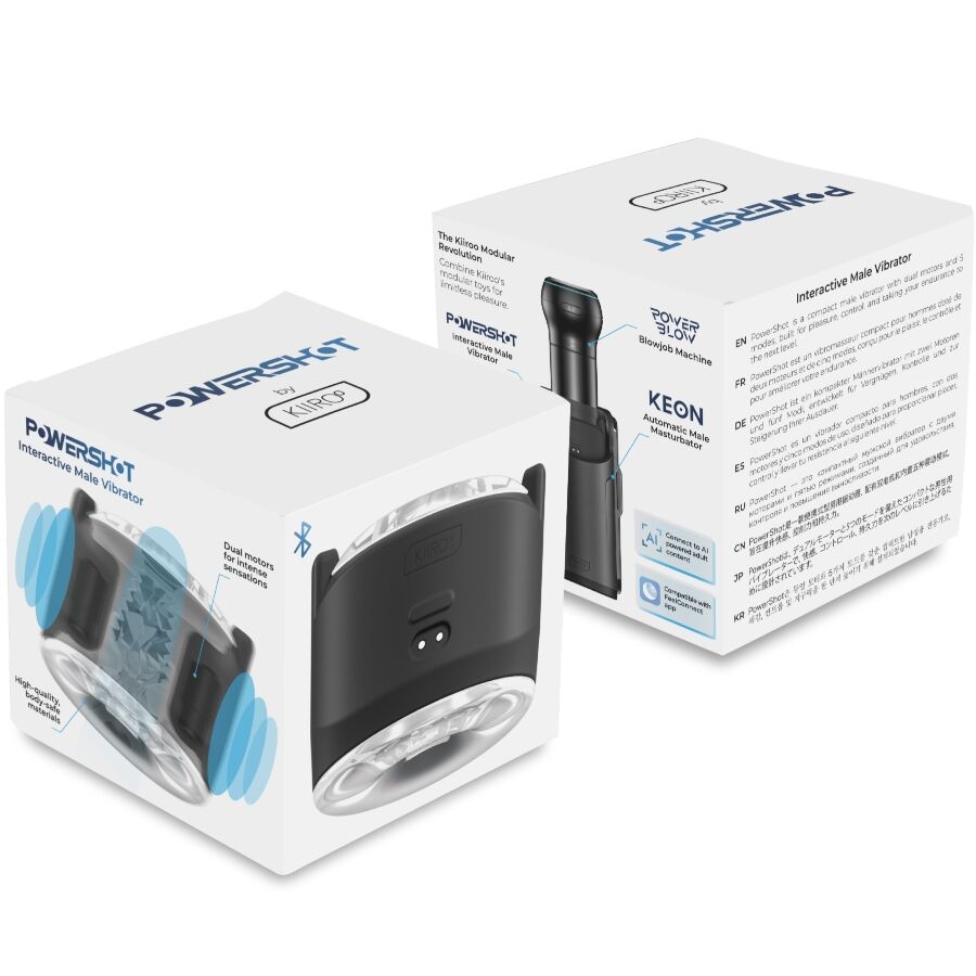 KIIROO - POWERSHOT Taschenvibrator für Männer