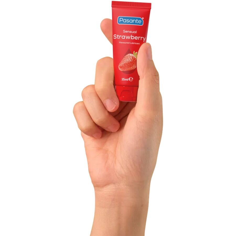 PASANTE – Gleitgel-Sortiment mit verschiedenen Geschmacksrichtungen, 5 x 15 ml