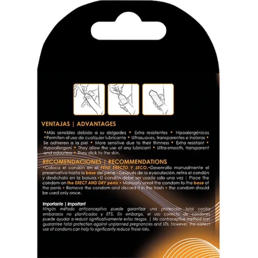 UNIQ – KLASSISCHE LATEXFREIE KONDOMS, 3ER-PACKUNG