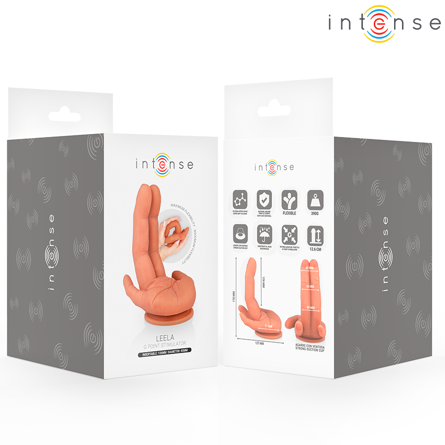 INTENSE - LEELA G-PUNKT-STIMULATOR FLEXIBLE HAND 12,6 CM