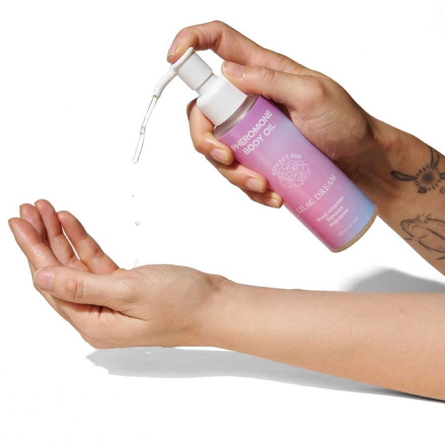 EYE OF LOVE – BLOOM LILAC DREAM PHEROMONES KÖRPERÖL 120 ML