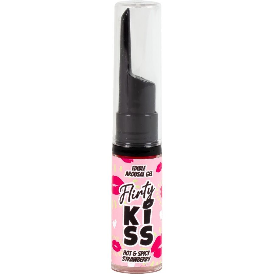 SECRETPLAY – Naughty Kiss Gels mit Oralsex-Effekten Erdbeere &amp; Minze 2 x 8 g