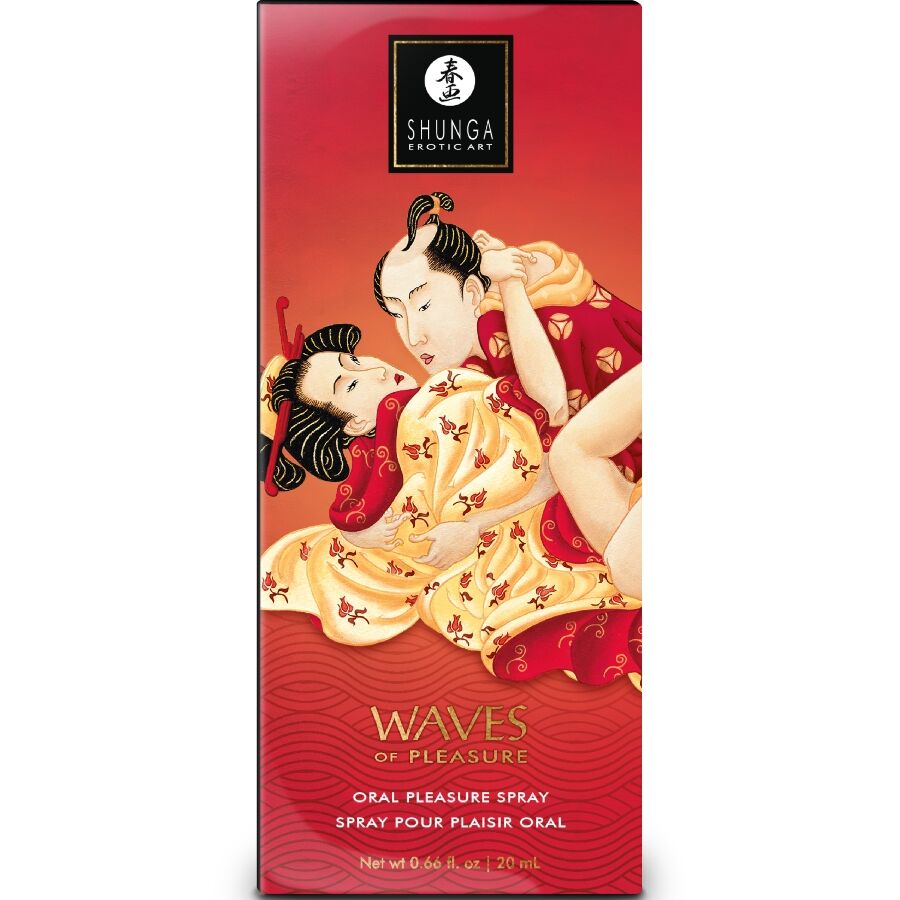SHUNGA - WAVES PLEASURE Mundspray Verführerische Erdbeere 20 ml